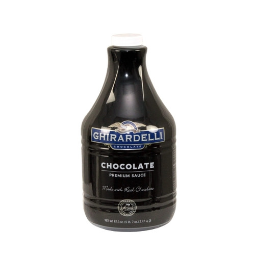 Ghirardelli Premium Chocolate Sauce, 87.3 Ounces - 6 Per Case